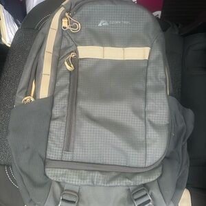 Ozark Trail Black and Tan Backpack